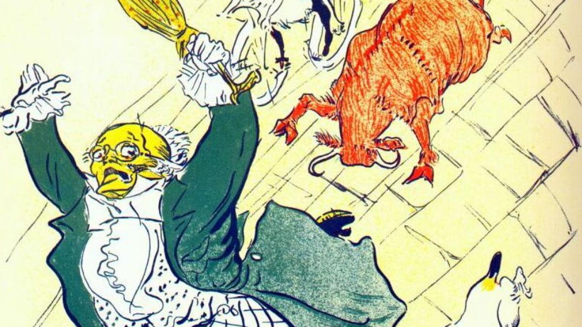 Lautrec la vache enragee the mad cow 1896